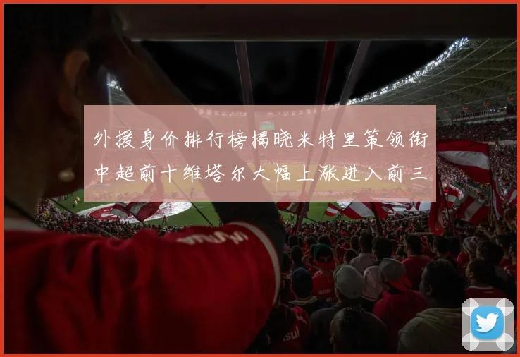 外援身价排行榜揭晓米特里策领衔中超前十维塔尔大幅上涨进入前三